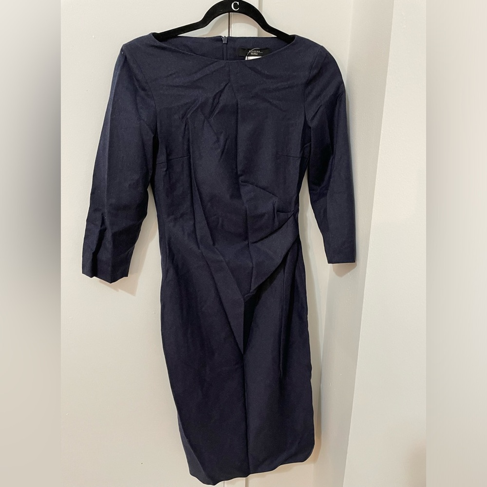 Weekend Max Mara Navy Burgos Dress